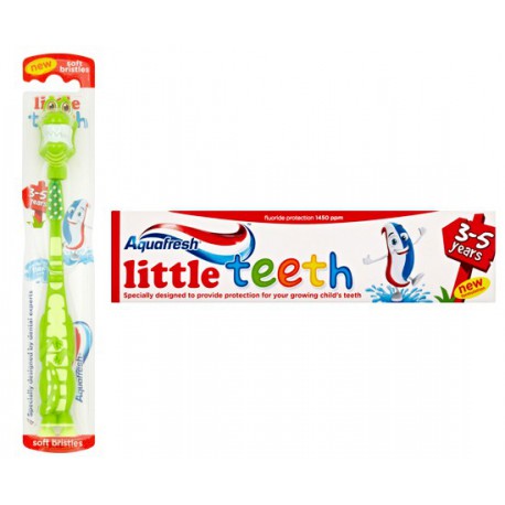 AQUAFRESH KIDS - zestaw dla dzieci do mycia zębów