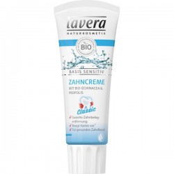 Lavera Basis Sensitive - Pasta dla dzieci bez fluoru truskawkowo malinowa 75 ml 