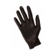 Rękawiczki Medicom nitrylowe XS czarne b/pdr standard 100szt/opak. SafeTouch Advanced Black