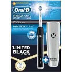 ORAL-B Precision Clean 700 BLACK - Czarna szczoteczka elektryczna Professional Care 700