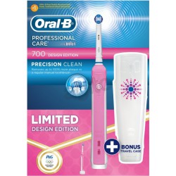 ORAL-B Precision Clean 700 PINK - Różowa szczoteczka elektryczna Professional Care 700