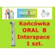Końcówka ortodontyczna Interspace do szczoteczki Braun Oral- B, 1 szt