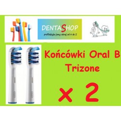 Końcówki do szczoteczek elektrycznych Braun Oral B- TriZone 2 szt.